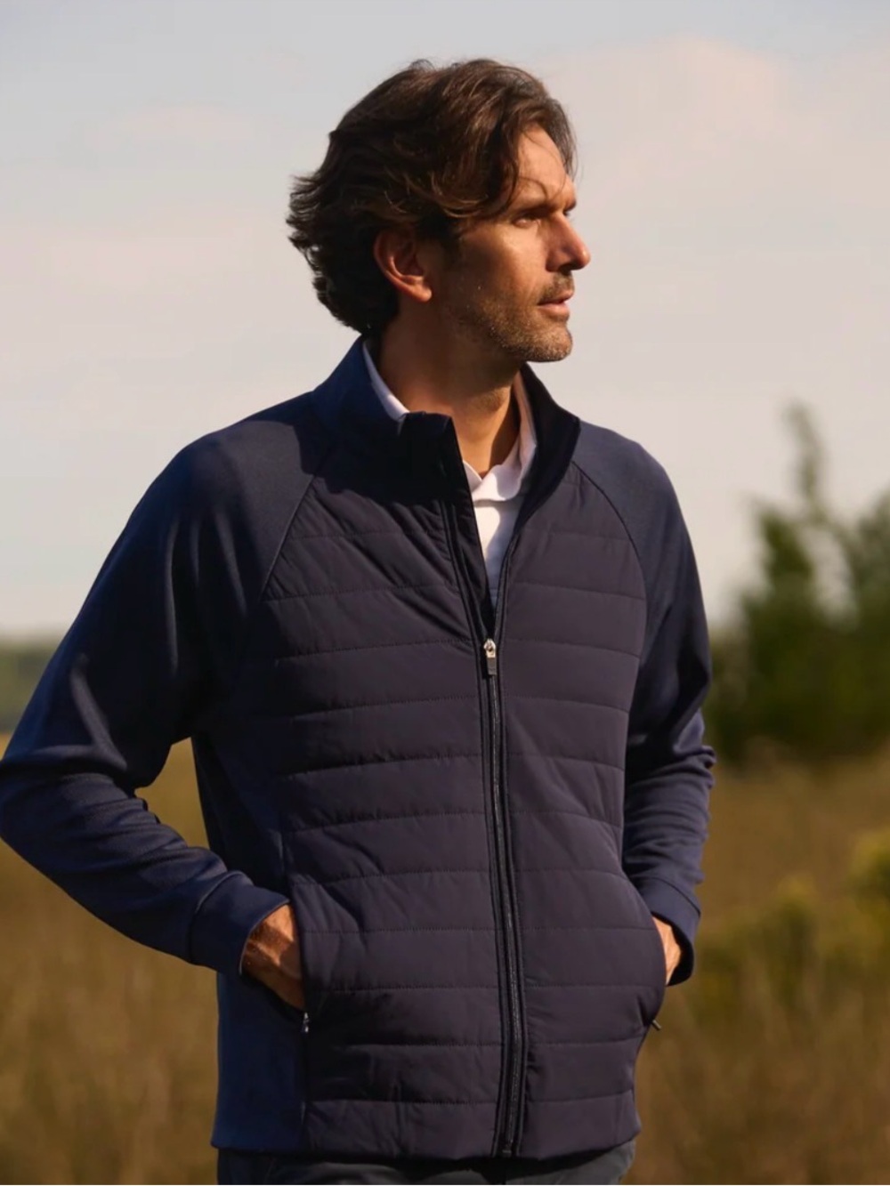 New with Tags- Men's Blue Sport Jacket - Harlestons